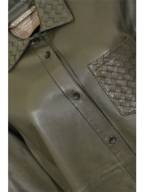 Giubbotto Essaouira Weaved in pelle Agave LEATHER AUTHORITY | ESSAOUIRA WEAVED370